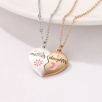 Magnetic Bond Mother and Daughter Necklace Set